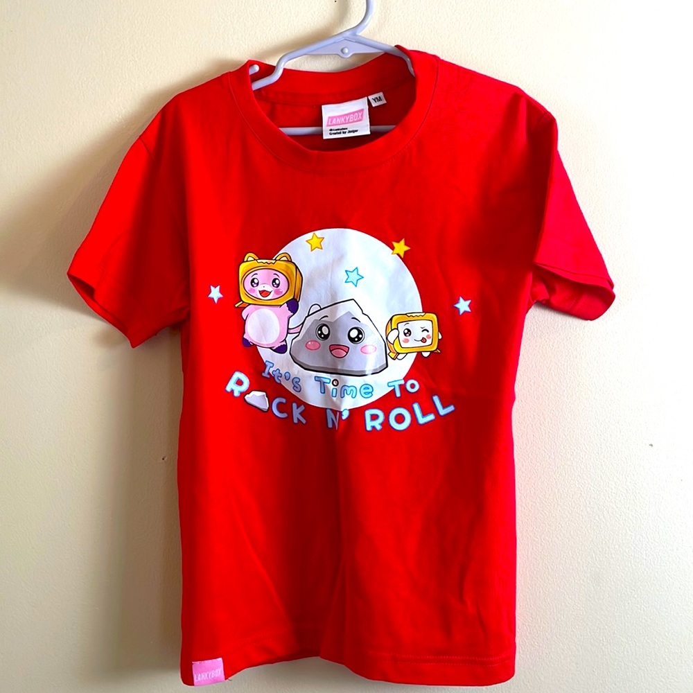 Lankybox Created by Juniper T-Shirt Size YM